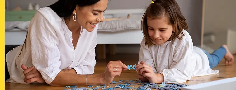 Personlig barnepuslespill